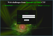 Web challenges CTF